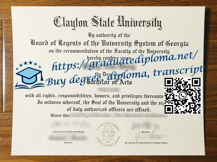 Clayton State University degree