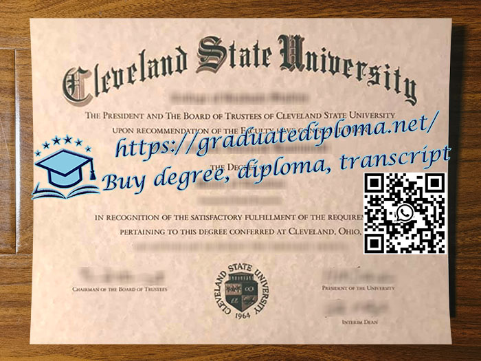 Cleveland State University degree