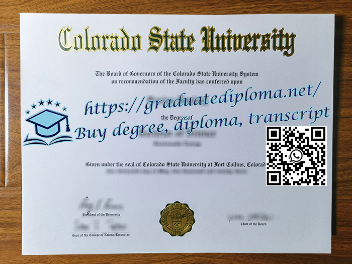 Colorado State University,degree