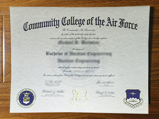 Community College of the Air Force diploma
