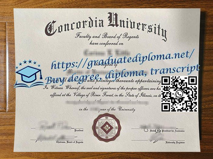 Concordia University Chicago degree