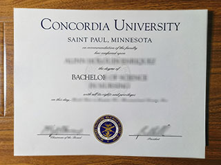 Concordia University, St. Paul diploma