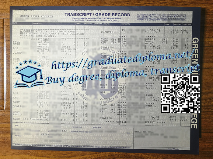 Green-River-College-transcript