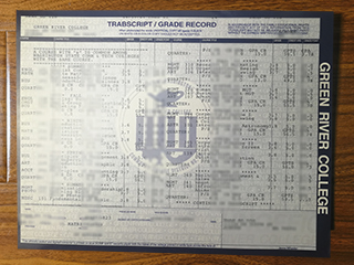 Green River College transcript
