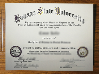 Kansas State University diploma