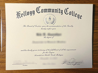 Kellogg Community College diploma