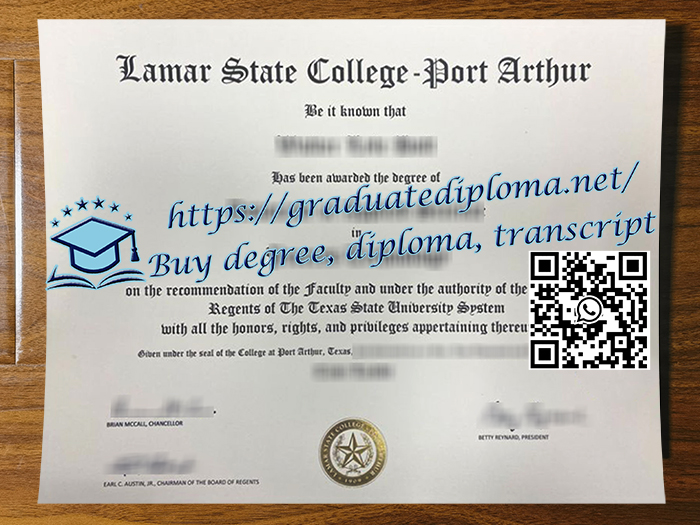 Lamar State College - Port Arthur degree