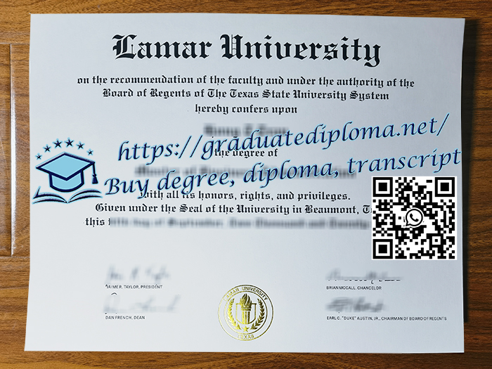 Lamar University degree