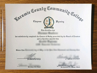Laramie County Community College diploma