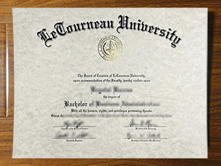 LeTourneau University diploma