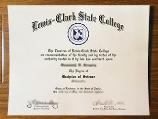 Lewis-Clark State College diploma