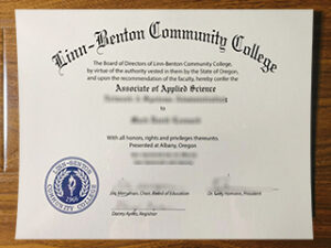 Linn-Benton Community College diploma