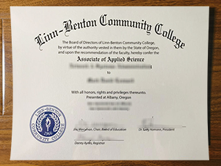 Linn-Benton Community College diploma