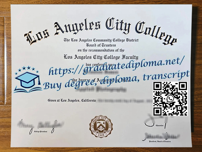 Los Angeles City College degree