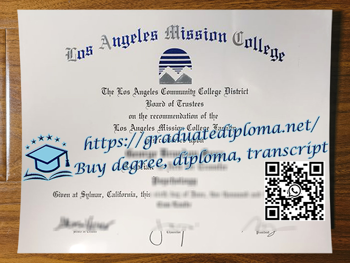 Los Angeles Mission College degree