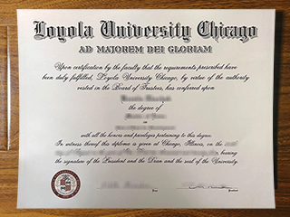 Loyola University Chicago degree