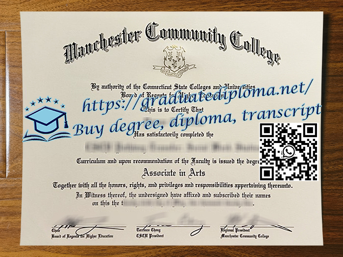 Manchester Community College diploma