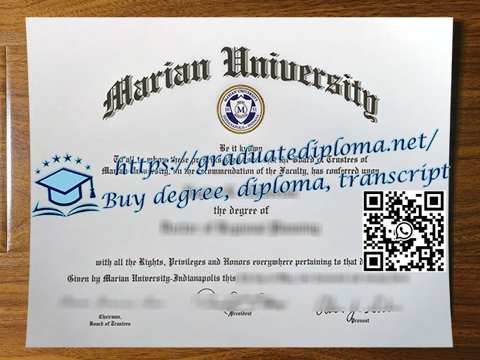 Marian University degree