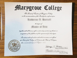 Marygrove College degree
