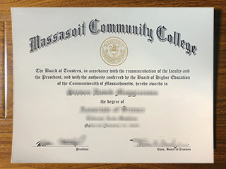 Massasoit Community College diploma