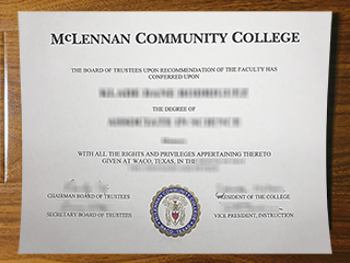 McLennan Community College diploma