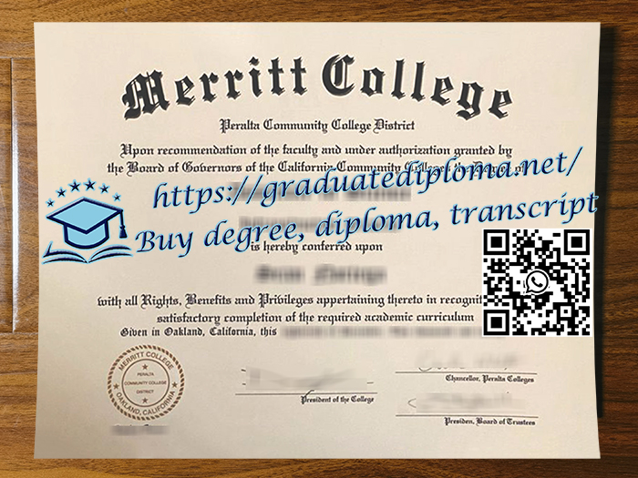 Merritt College degree