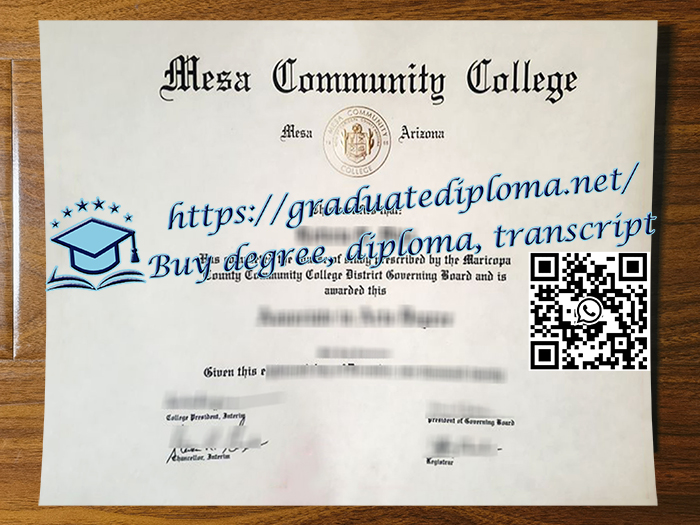 Mesa Community College degree