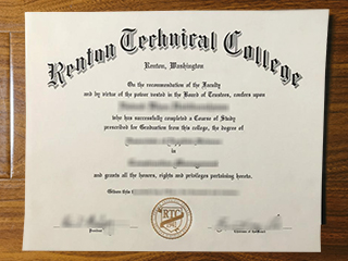 Renton Technical College diploma