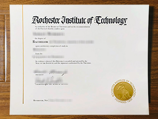 Rochester Institute of Technology diploma