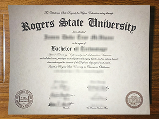 Rogers State University diploma