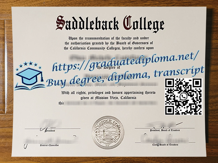 Saddleback College degree