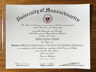 UMass Amherst diploma