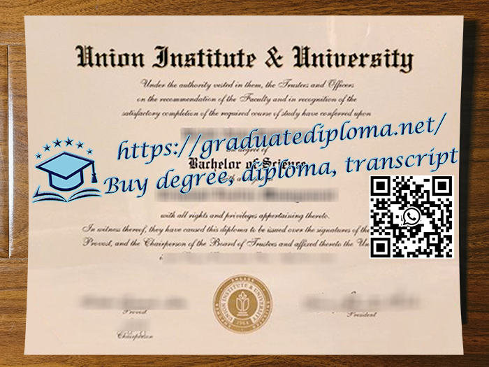 Union Institute & University degree
