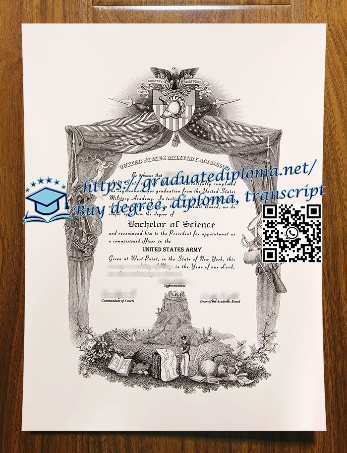United States Military Academy diploma