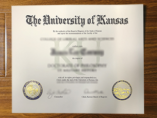 University of Kansas diploma