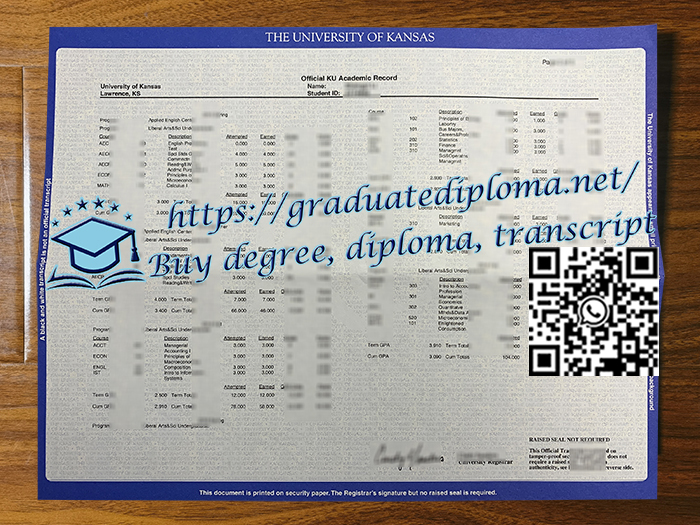 University-of-Kansas-transcript