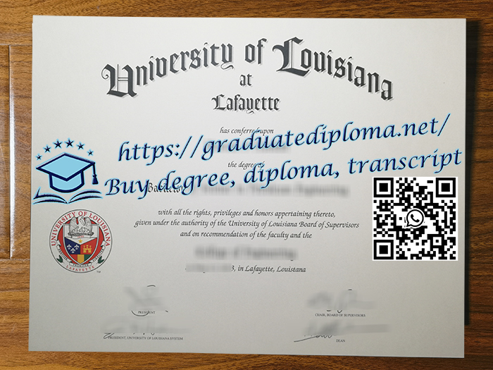 University of Louisiana at Lafayette degree
