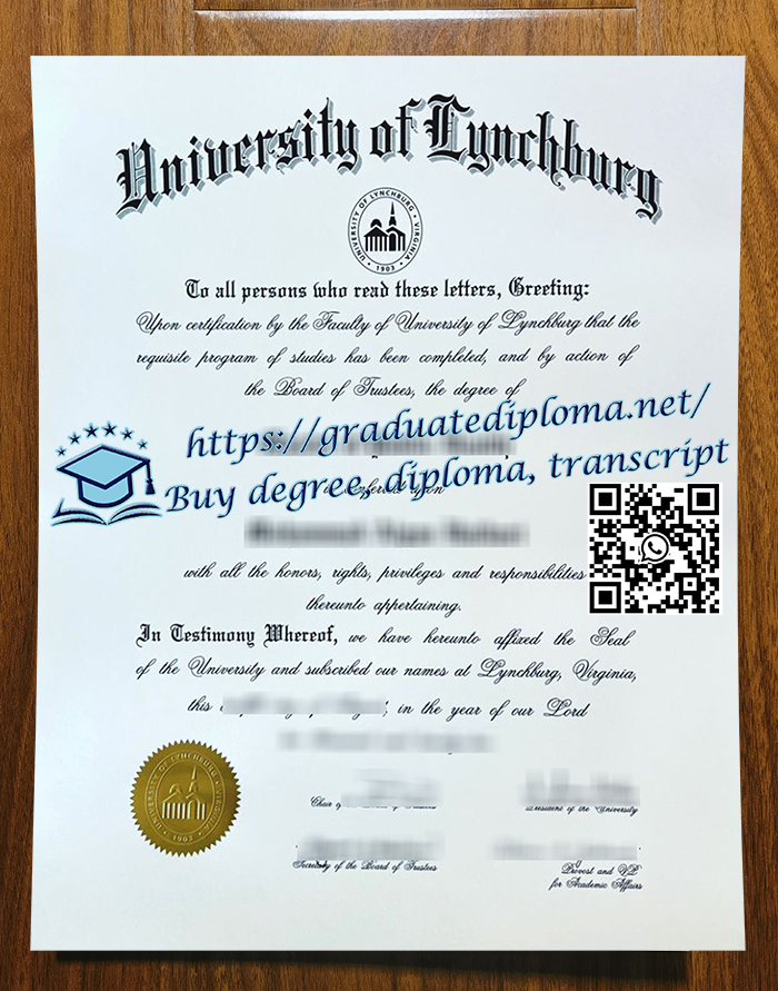 University of Lynchburg degree