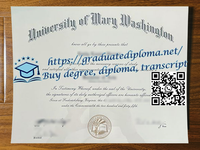 University of Mary Washington degree