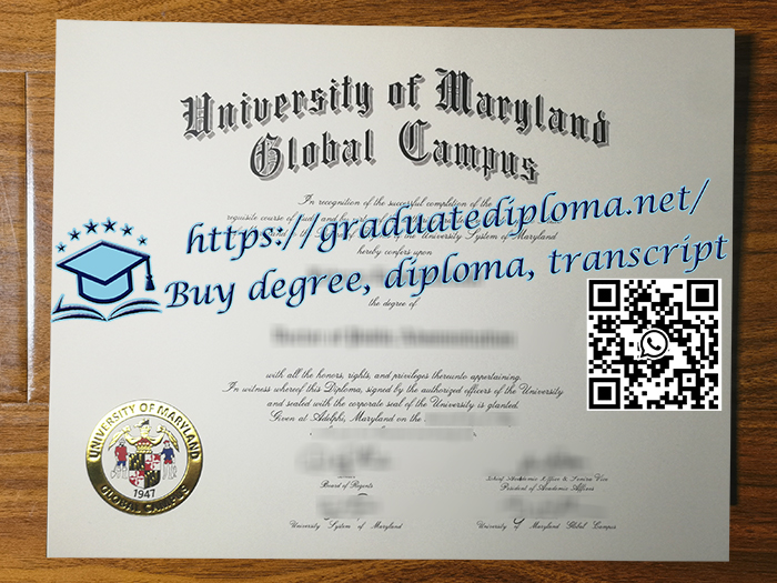 University of Maryland Global Campus degree