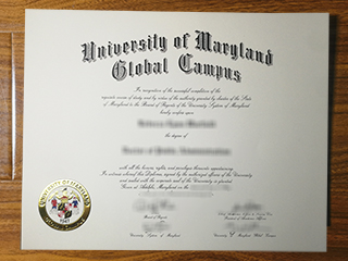 University of Maryland Global Campus diploma
