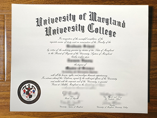University of Maryland University College diploma