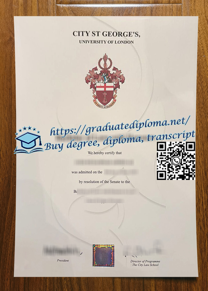 City-St-Georges-University-of-London-diploma