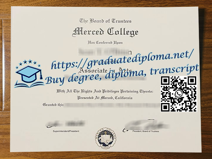 Merced College degree