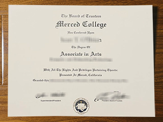 Merced College diploma
