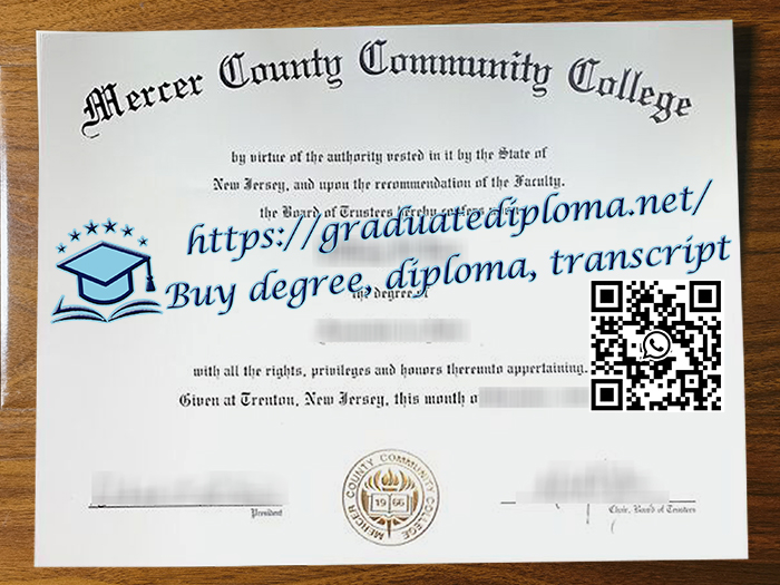 Mercer County Community College degree