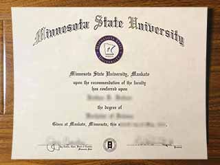 Minnesota State University diploma
