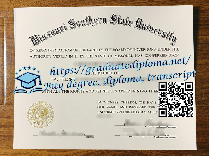 Missouri Southern State University degree