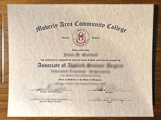 Moberly Area Community College diploma