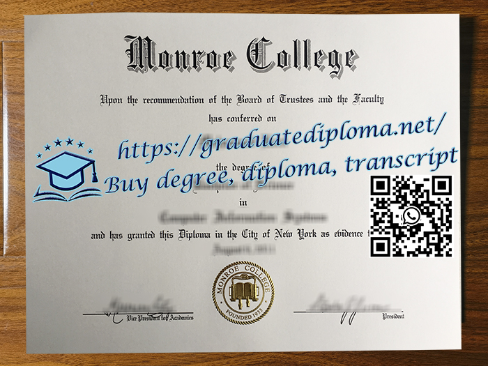 Monroe College degree